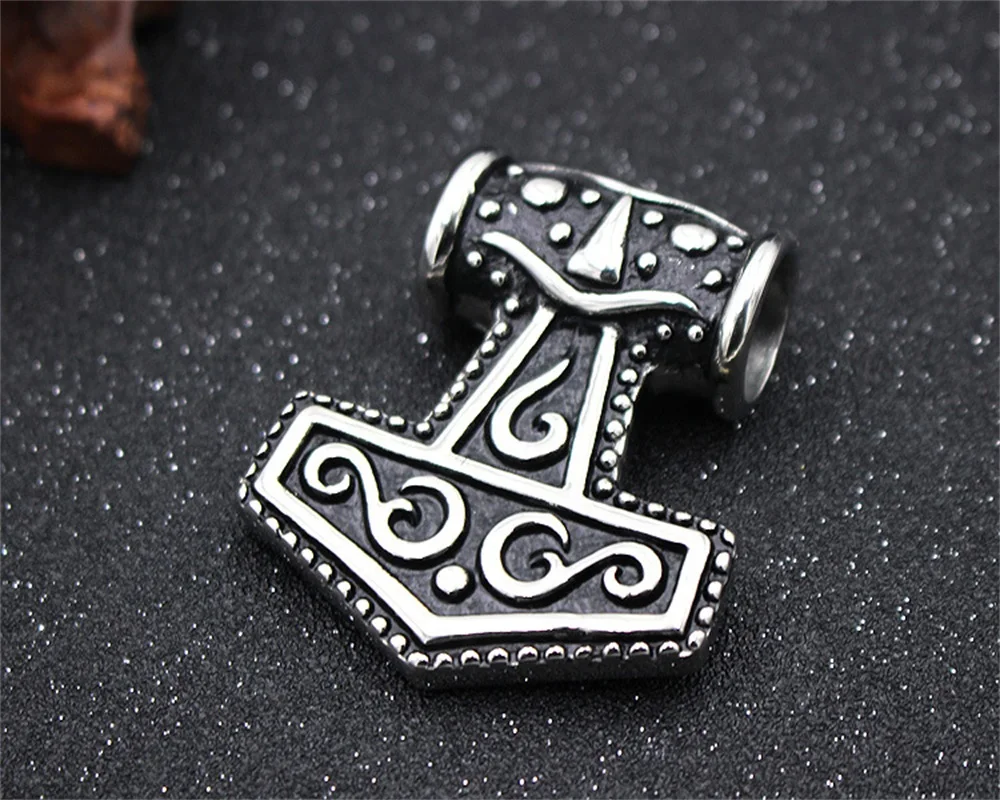 Viking один маленький молоток из нержавеющей стали ожерелье викингов Молот Тора