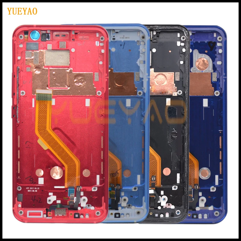 5.5&quot For HTC U11 LCD Display Touch Screen Digitizer Assembly with Frame Replacement Parts 2560*1440 U-3w U-1w U-3u | Мобильные