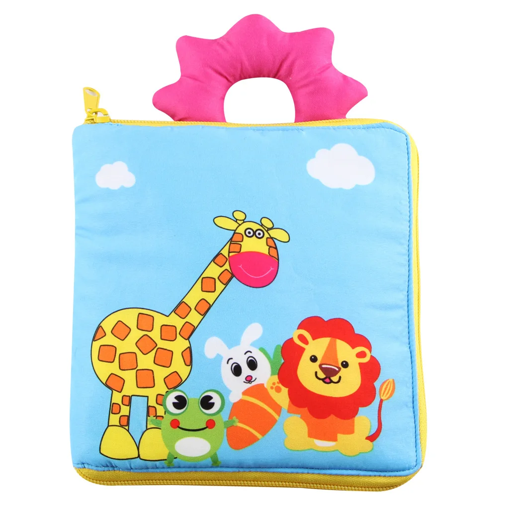 

Manufacturers supply baby tearing early teaching cognitive cloth with ringing paper baby enlightenment early teaching cloth