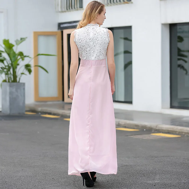 

Clearance Summer Sleeveless Long Dress Bohemain Plus Size XXL Dress Vestidos