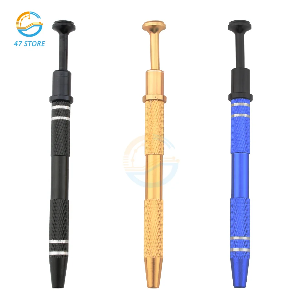 

Electronic Component Grabber IC Extractor Pickup BGA Chip Picker Patch IC Suck Pen Electronic Metal Four Claw Repair Tool