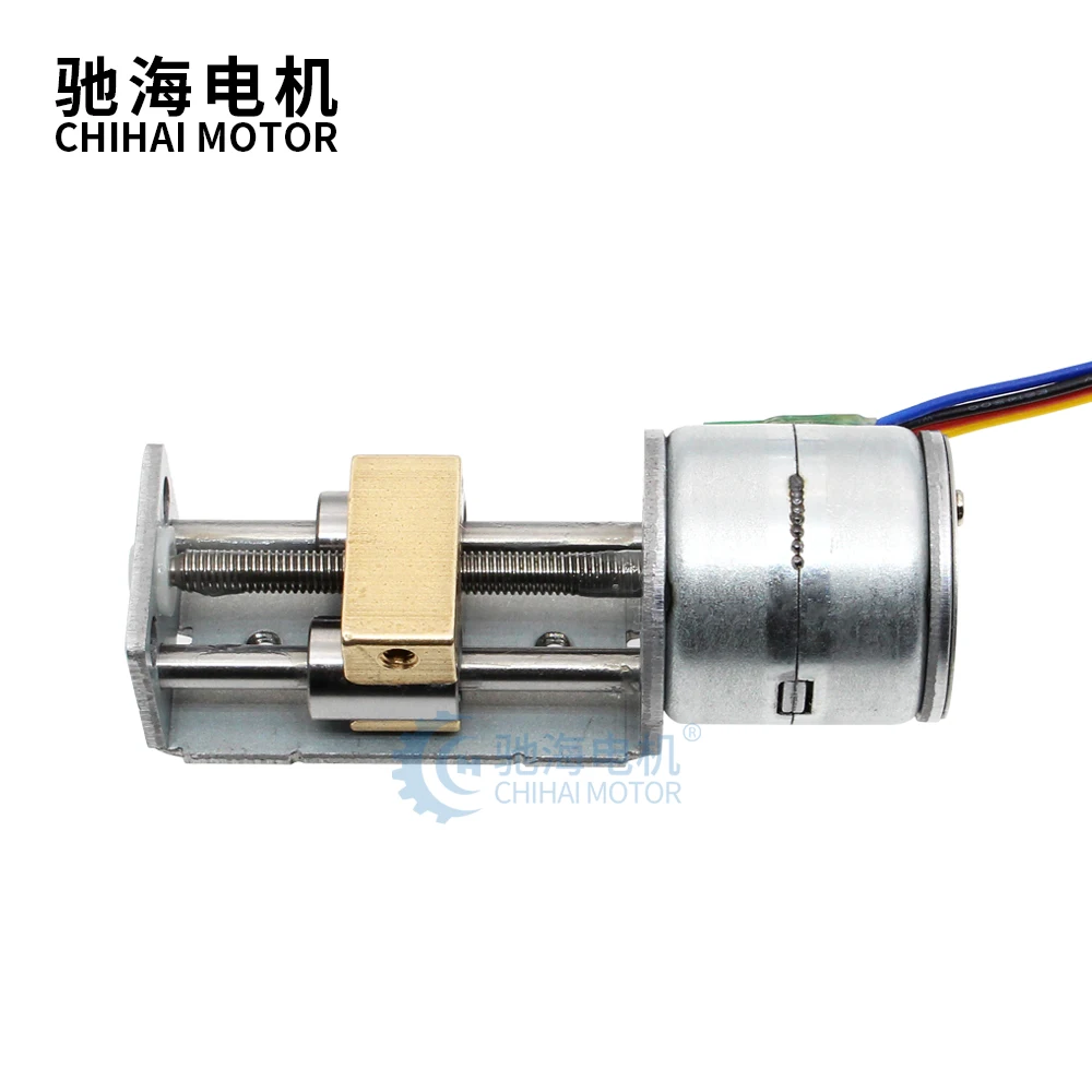 Фото Chihai мотор CHS-SM2016-SS32 20 мм микро-слайдер линейный шаговый двигатель винтовой с Chihai мотор CHS-SM2016-SS32 20 мм микро-слайдер линейный шаговый двигатель винтовой с