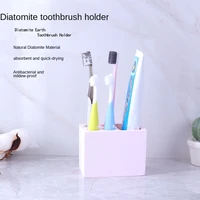 diatomaceous earth toothbrush holder easy to dry anti mildew electric toothbrush holder creative sanitary ware