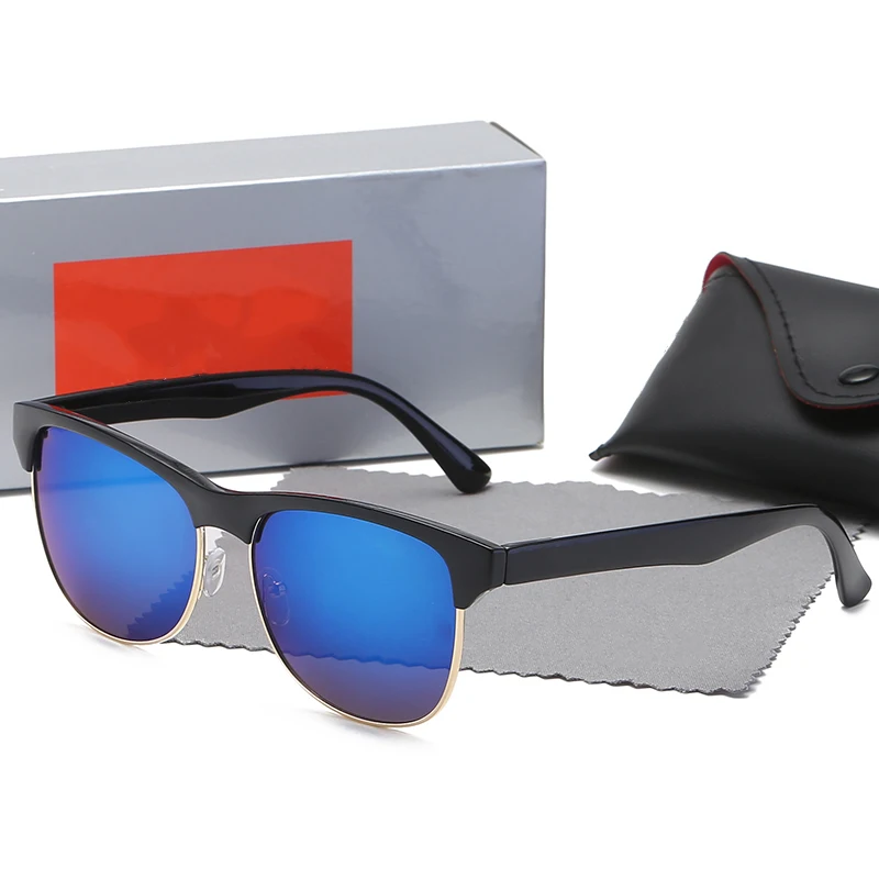 

Роскошные мужские солнцезащитные очки устойчивые к ультрафиолетовому излучению дизайнерские Роскошные брендовые уличные очки для вожден...