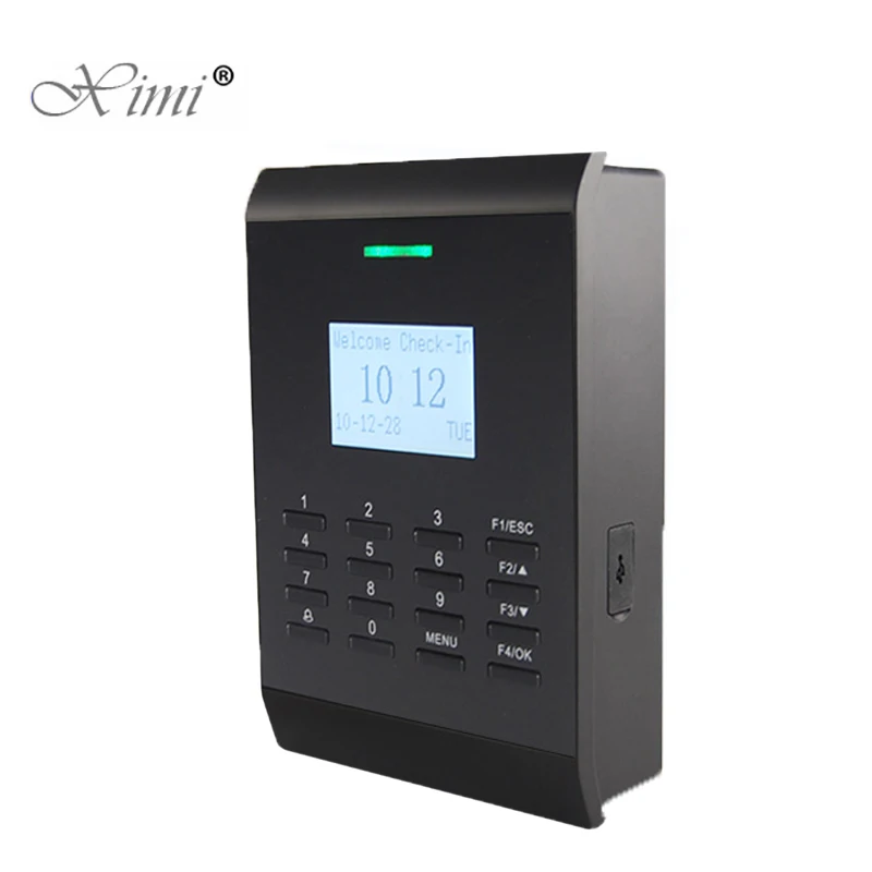 high user capacity biometric card access control system sc403 with rfid card time attendance machine free global shipping