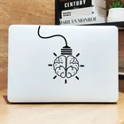 Наклейка для ноутбука Creative Brain Bulb, наклейка для Macbook Pro 16 дюймов Air Retina 11, 12, 13, 15 дюймов, Mac Book 14, Dell, HP, Виниловая наклейка для ноутбука