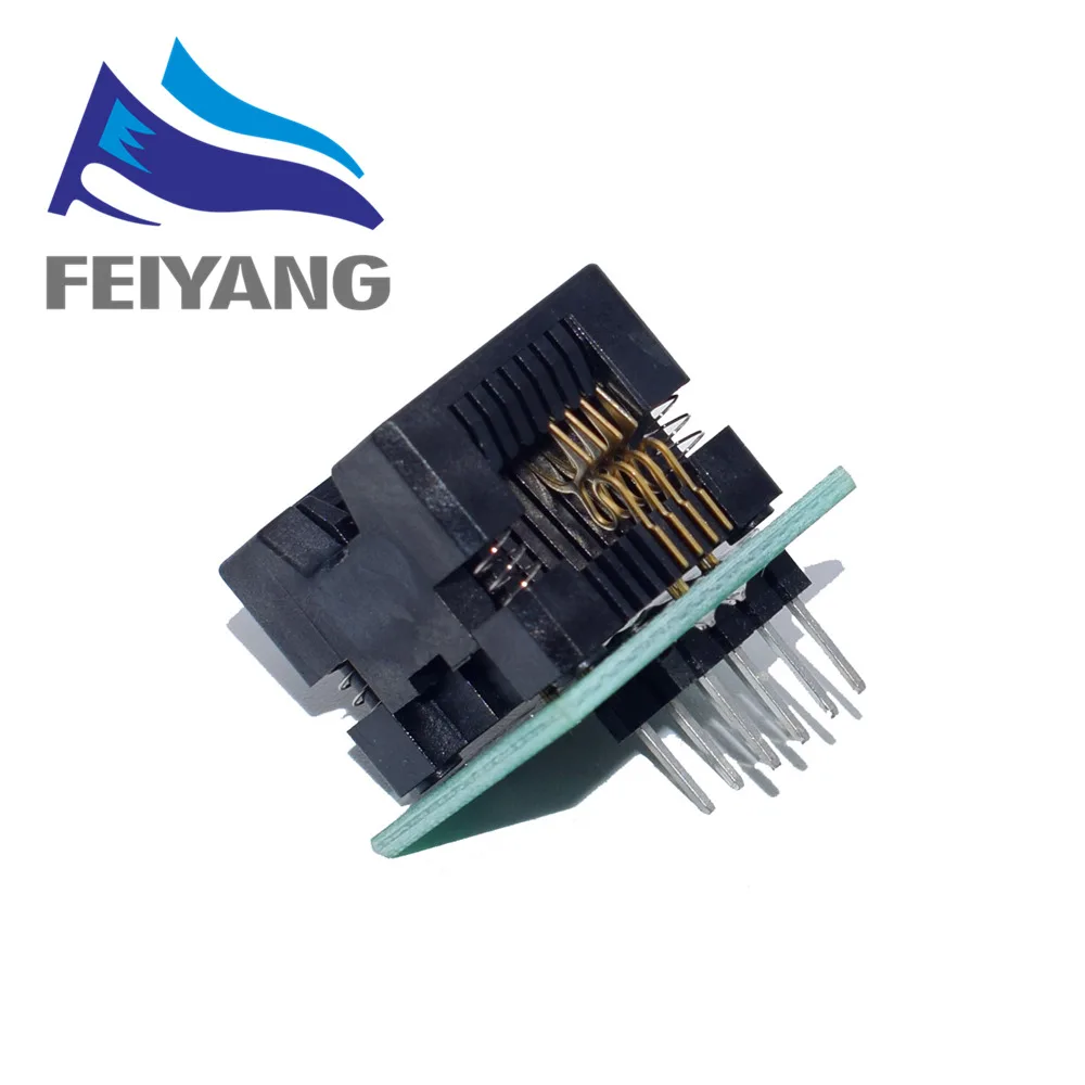 1 шт. SOIC8 SOP8 К DIP8 адаптер программатора EZ гнездо модуля преобразователя 150mil |