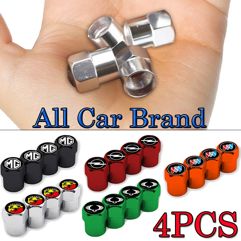 

4pcs Car Wheel Tire Valve Cover Caps Car Accessories for Mitsubishis Lancer 7 8 I200 Pajero 2 4 Montero Sport Outlander ASX L200