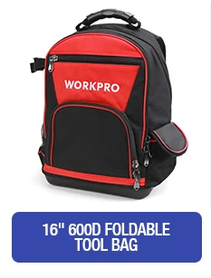 WORKPRO ручная сумка для инструментов электрик сумка органайзер для инструментов водонепроницаемая сумка для хранения инструментов