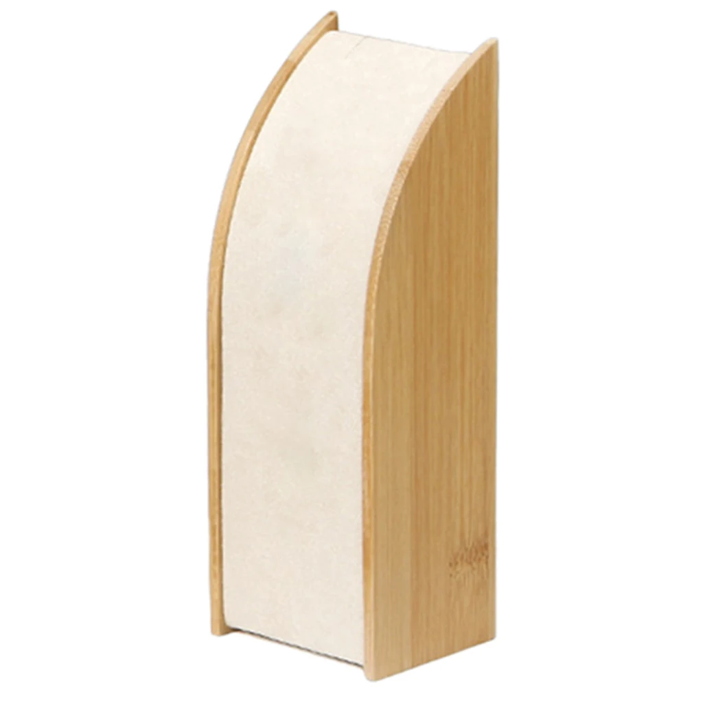 Необработанное деревянное ожерелье подвесная цепочка выставочный стенд