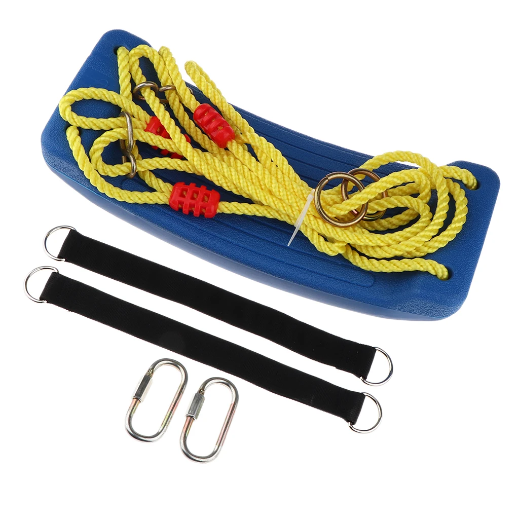 

Kids Swing Seat Set with Rope Accessories Indoor Outdoor Outdoor Garden Park Activity Toy