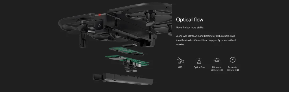 Радиоуправляемый Дрон 1080P камера Квадрокоптер складной Wi-Fi FPV AI жесты оптическое позиционирование потока селфи Дрон iDol приложение управление самолетом