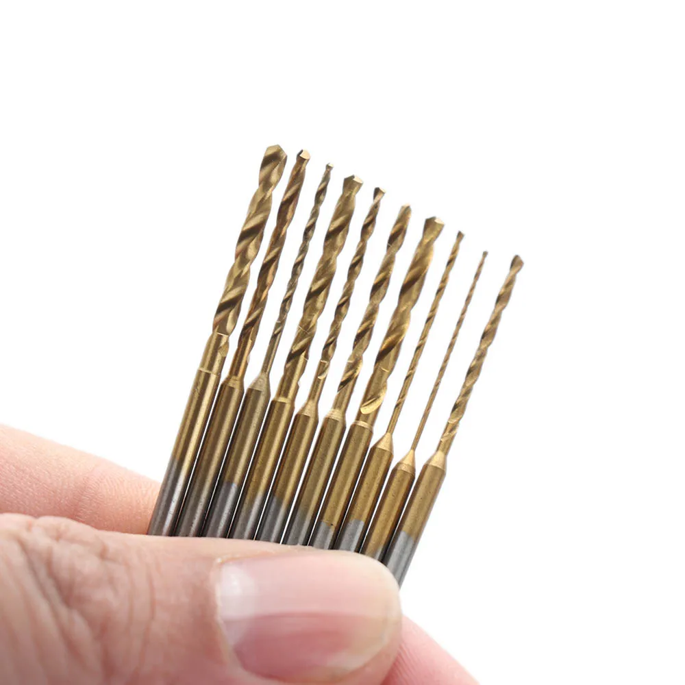 

10pcs 2.35mm Twist Drill High Speed Steel Bit For Metal Steel Copper Aluminum Alloy
