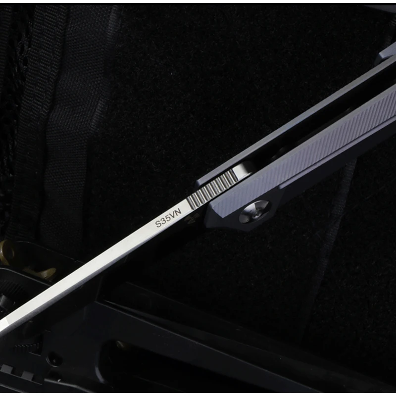 Складной нож из титановой стали S35VN карманный для кемпинга охотничий инструмент