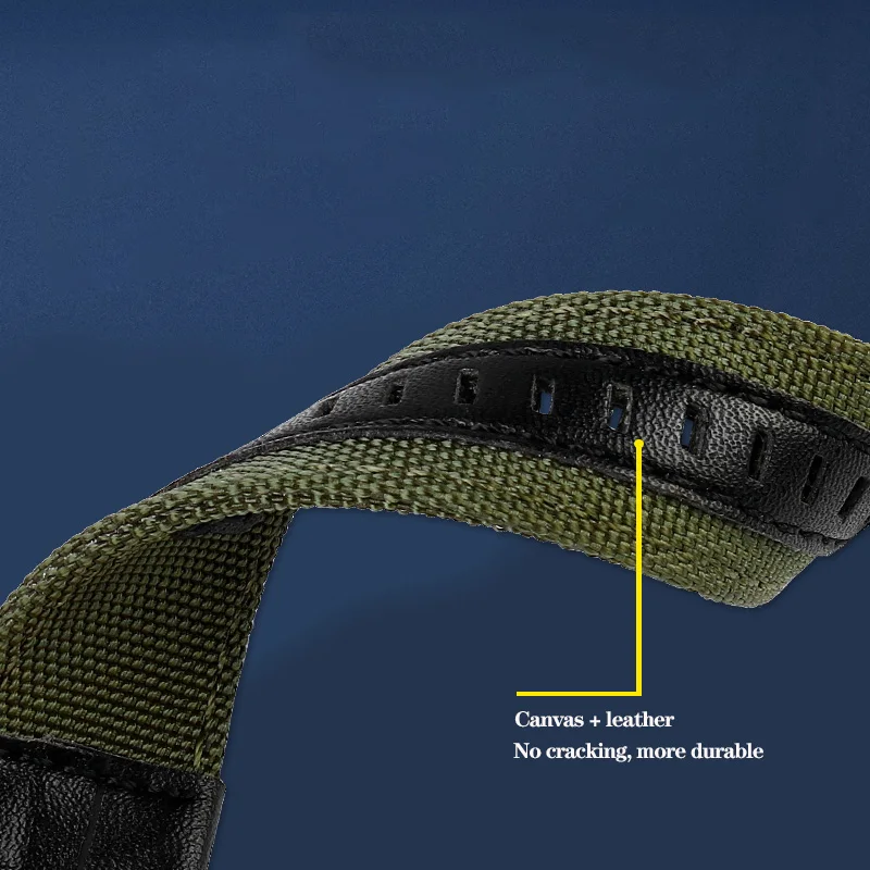 Нейлоновый Холщовый кожаный ремешок для наручных часов G-shock Casio