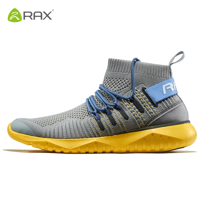 Rax Mens Outdoor Running Shoes Breathable Sports Sneakers Women Lightweight Gym Trainers Cushion Jogging Shoes Boots Men Zapatos