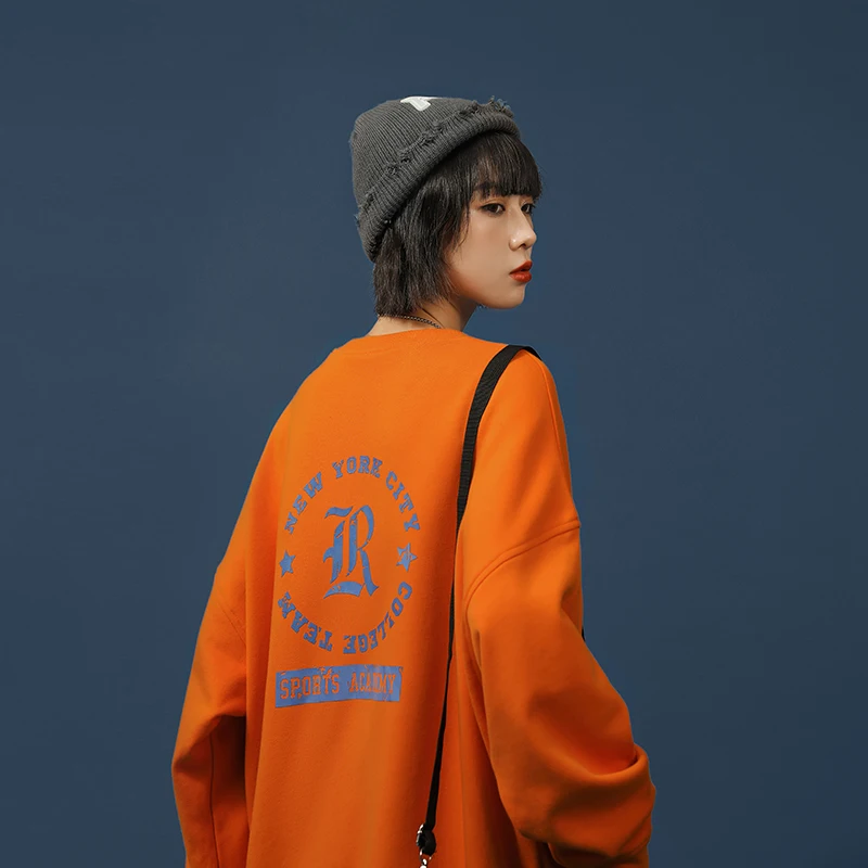 Разборчивого 2020 Новинка женские ботинки Размеры толстовки Для женщин Письмо