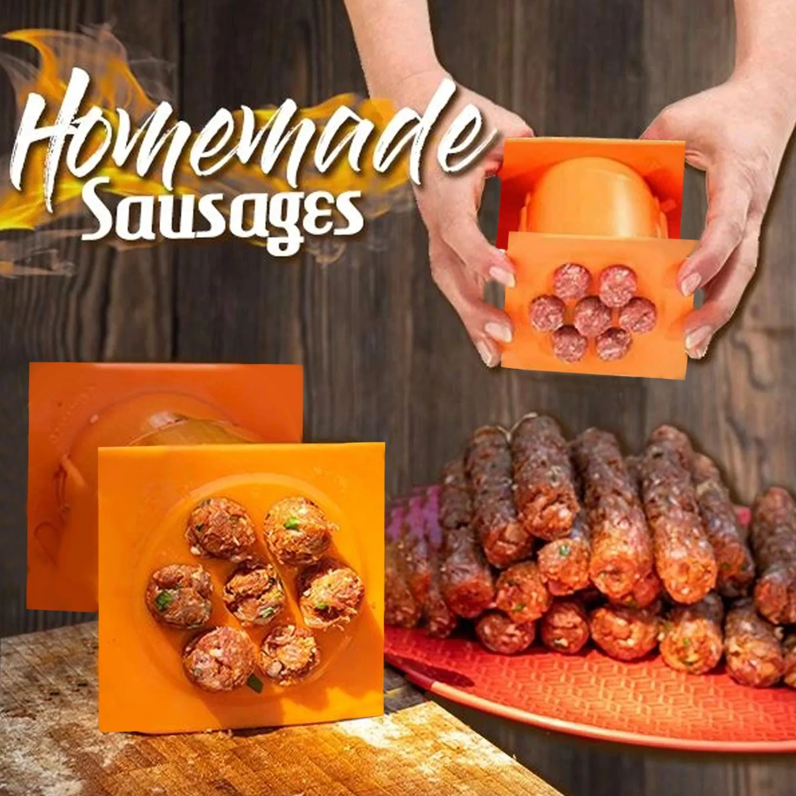 Ручная колбасница наполнитель для мяса ручная работа салями пластиковый колбасы