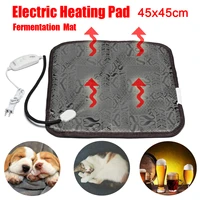 pet dog and cat electric heated blanket winter warm carpet animal blankethousehold beer brewing fermentation heating pad