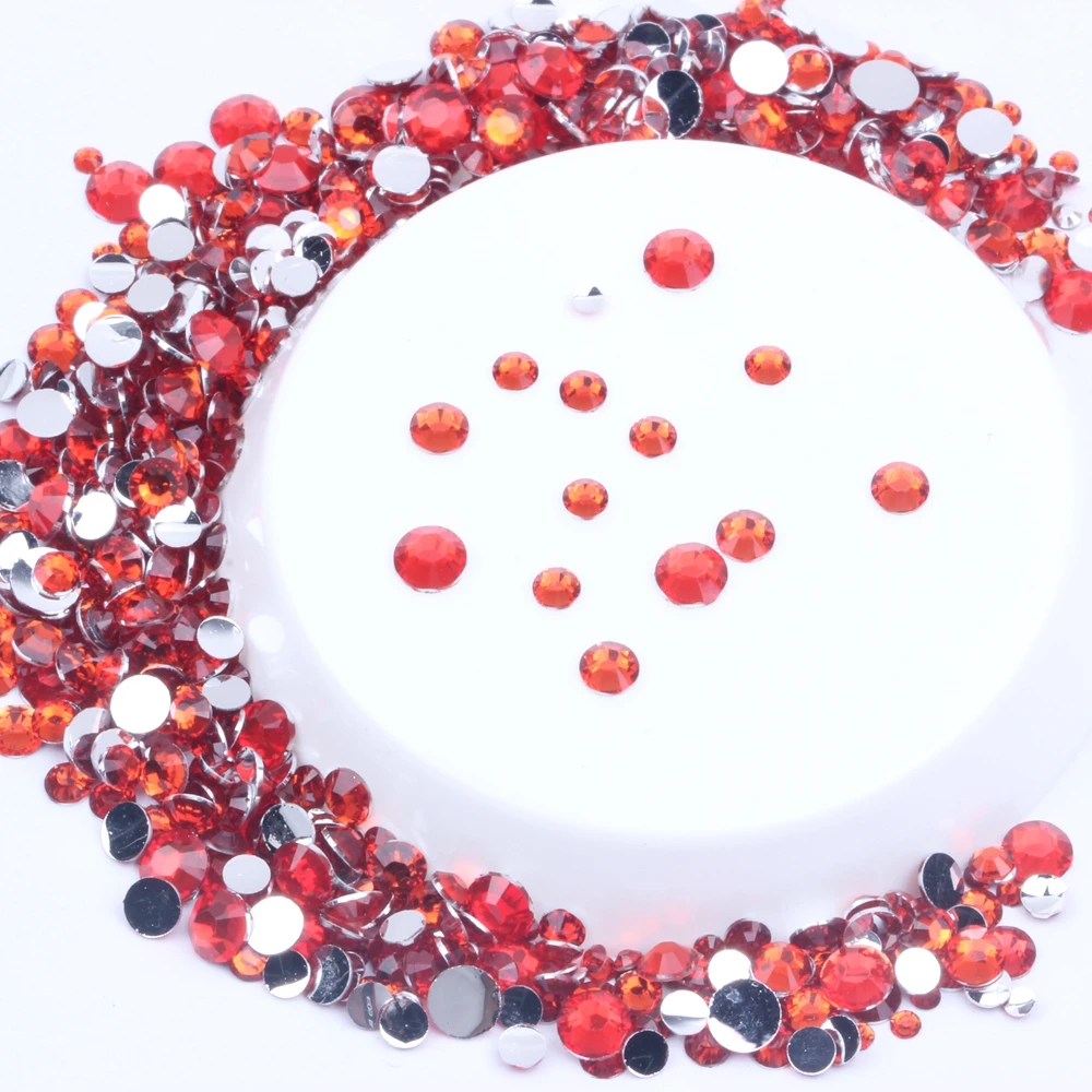 

Hyacinth Nails Art Resin Rhinestones 1000-10000pcs 2-6mm Flatback Non Hotfix Glue On Crystals And Stones DIY Jewelry Decorations