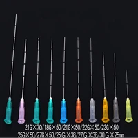 free shipping micro cannula injection needle 25g5038mm for sub mandibular dermal filler injection