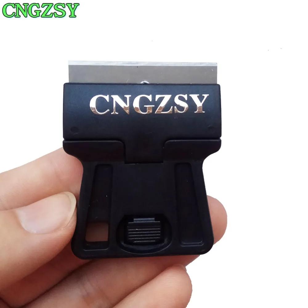 Скребок для автомобильной виниловой пленки мини-бритва с 10 запасными