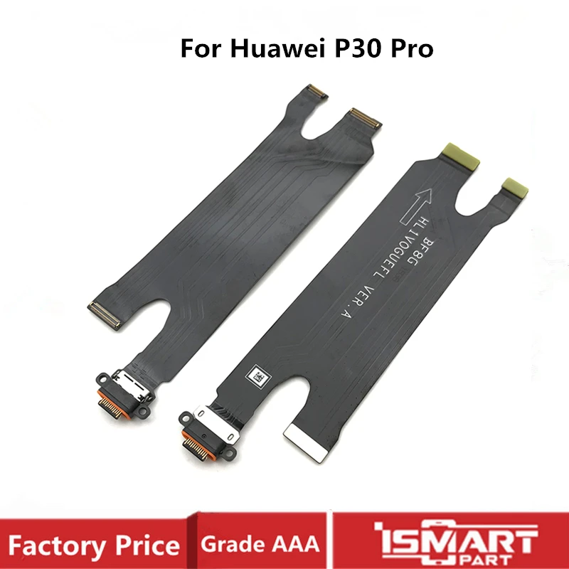 

Original Dock Connector For Huawei P30 Pro USB Charging Port Flex Cable Replacement Parts AAA Quality