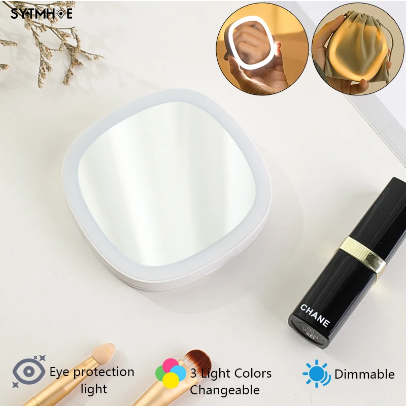 Мини-светильник для макияжа с регулируемой яркостью зеркальный Hd светильник