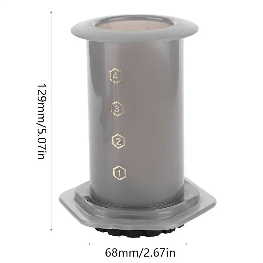 friendly capsulas de cafe recargables dolce gusto Portable Integrated Coffee Press Maker with 400Pcs Filter Paper for Home | Дом и сад