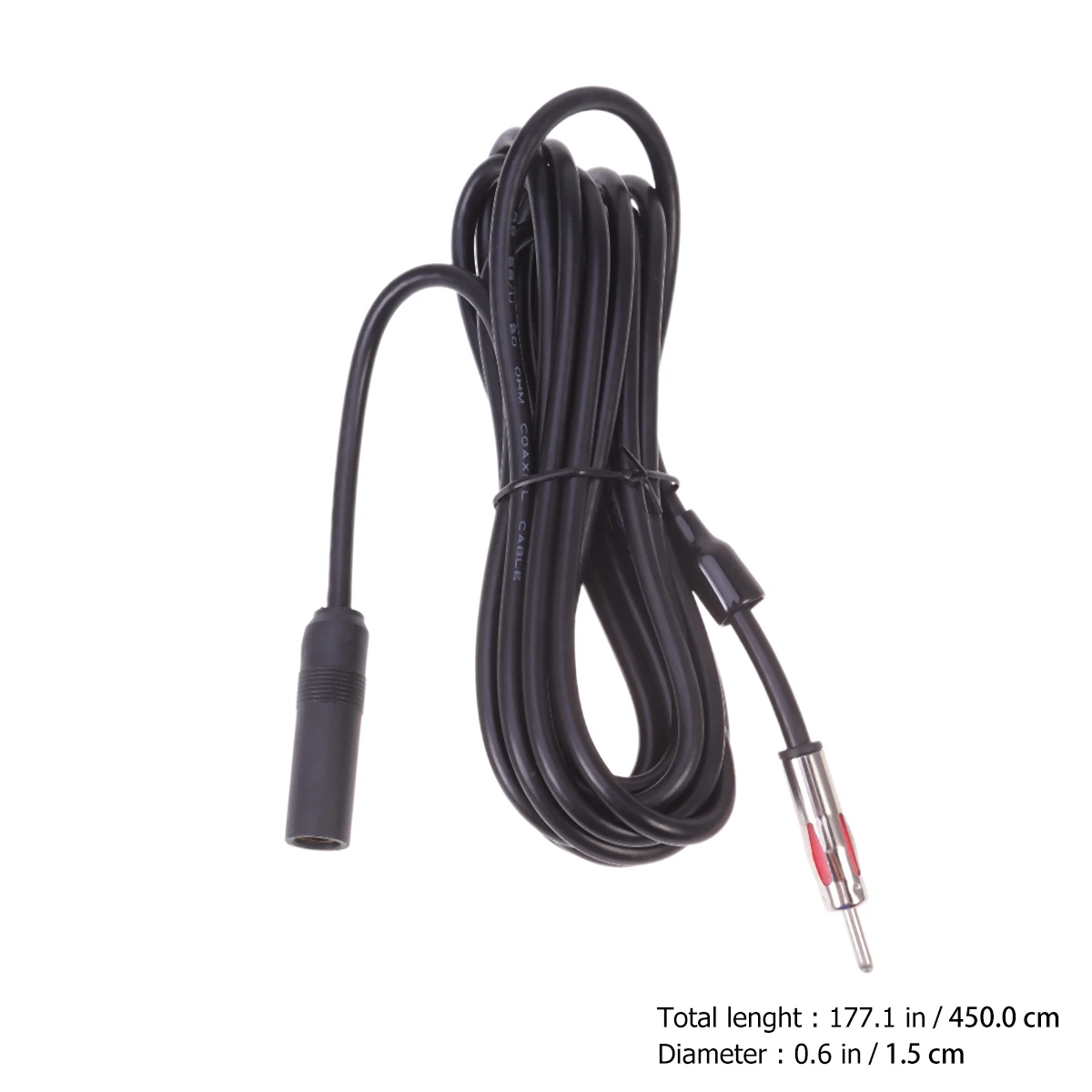 Автомобильный адаптер с антенной 4 5 м стерео плеер штекер гнездо FM радио