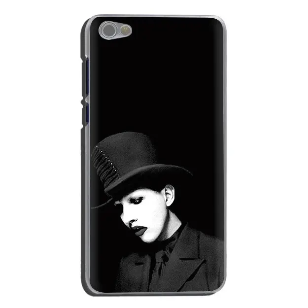 Защитный жесткий чехол для телефона EWAU Marilyn Manson для Xiaomi Redmi 4A 4X5 5A 6 6A 7 7A Plus GO S2 K20 pro - Цвет: H11