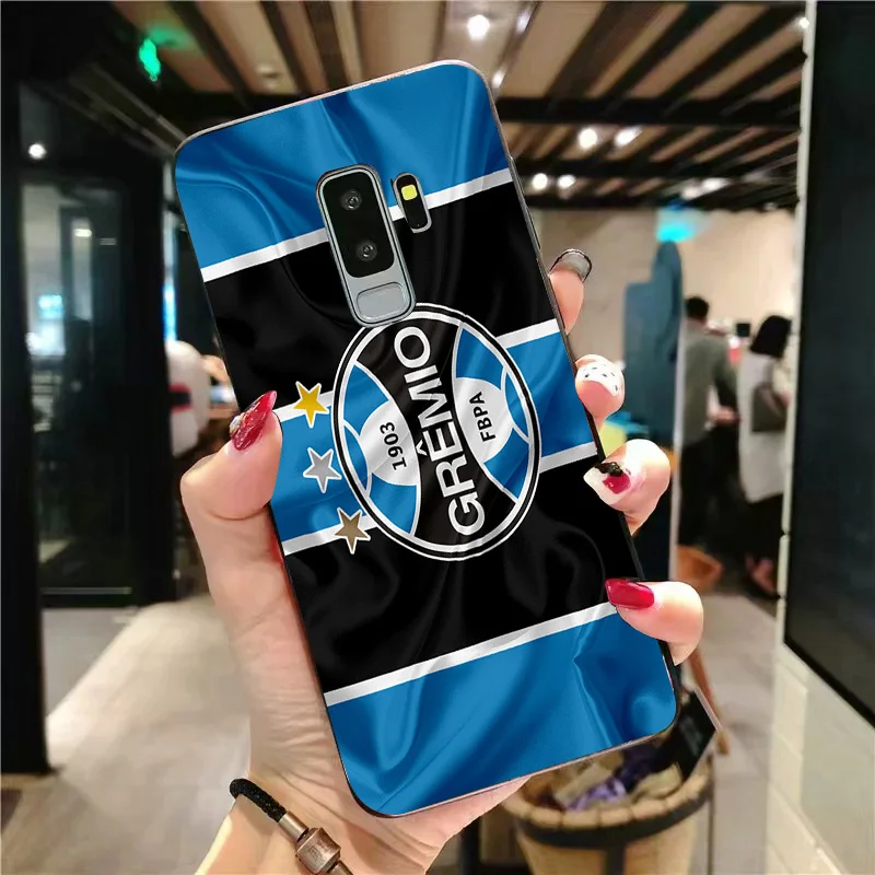 Чехол для телефона FC Gremio Samsung S6 S7 Edge S8 S9 S10E Note8 Note 9 10 A9 C10 J7 Max DIY чехол черного мягкого