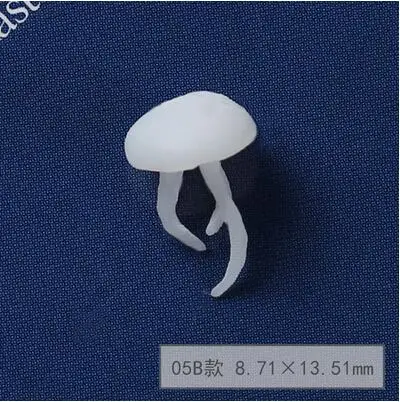 05B Новинка, 3 шт./партия, разные стили, полимерные мини-Медузы лебедя, эпоксидная форма для изготовления ювелирных изделий, наполнение для ювелирных изделий своими руками - Цвет: 05B
