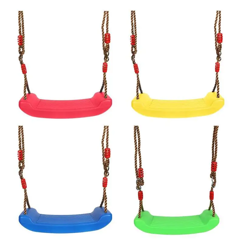 

New Outdoor Swing Toys for Children Indoor Swing Rope Seat Molded For Kids Enjoy Flowers Birdsong Garden Toy Swings