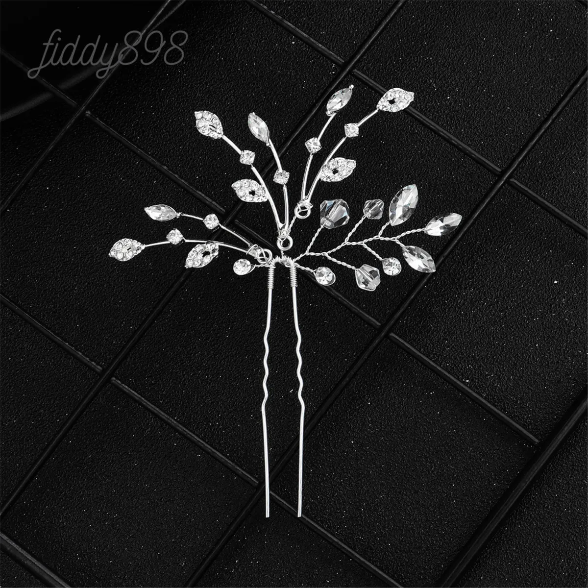 Модные свадебные аксессуары для волос женские шпильки стразы головной убор tocados