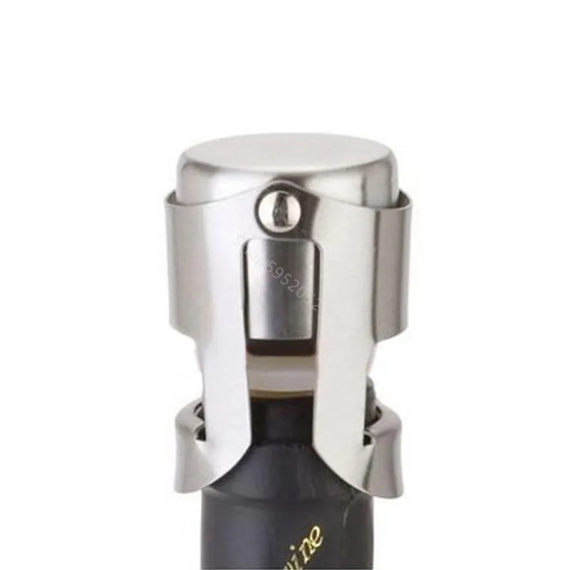 

Sealing Bottle Cap Wine Beer Bottle Cork Plug Stainless Steel Sparkling stopper Wine Bottle Kitchen Tools