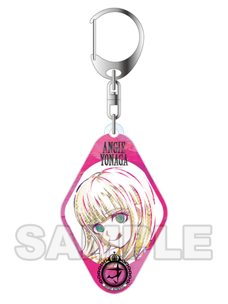 1 шт. аниме Danganronpa V3: Killing Harmony Akamatsu kaede акриловый брелок Подвеска косплей реквизит