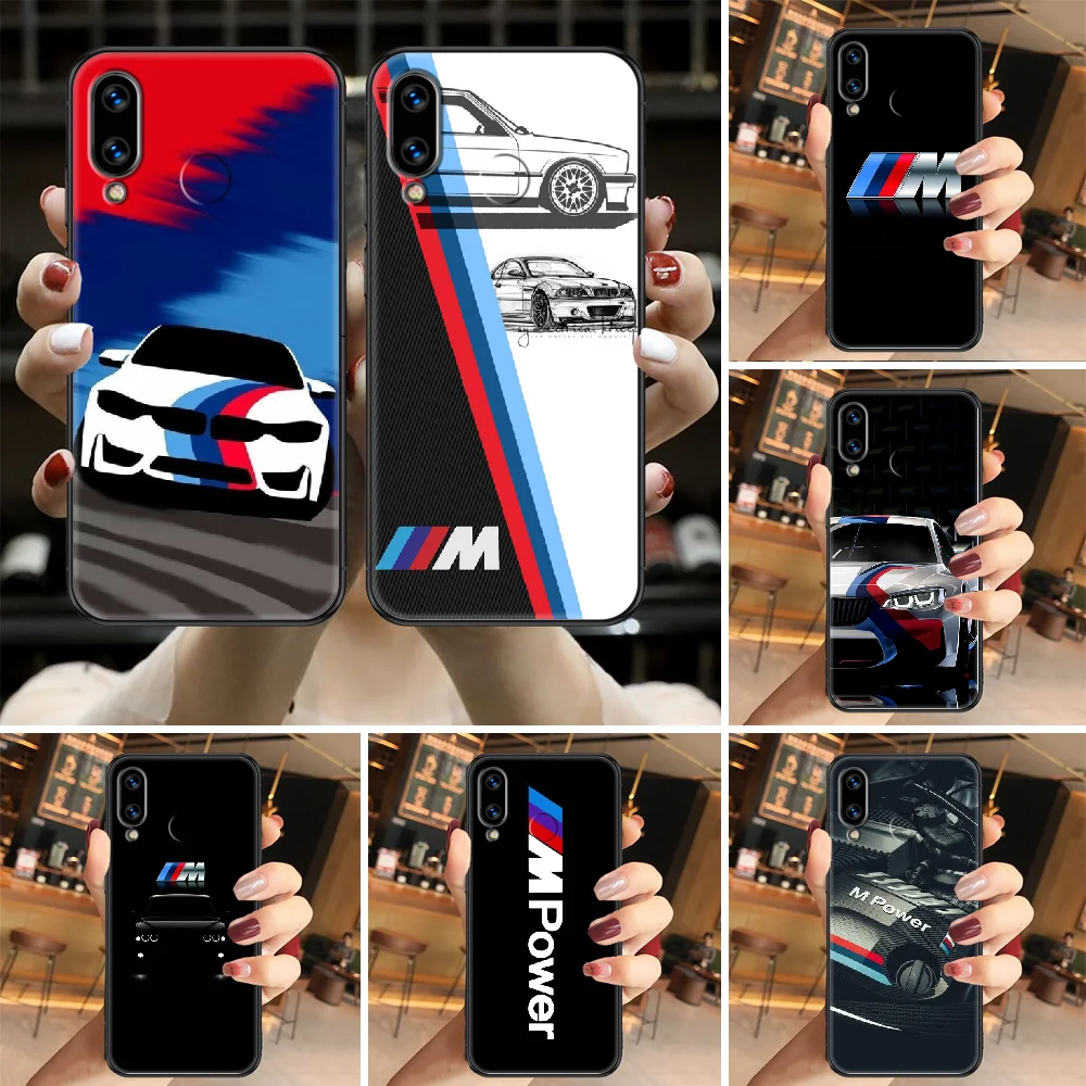 

power sport car Bmws Phone case For Huawei Honor 6 7 8 9 10 10i 20 A C X Lite Pro Play black pretty cell cover art Etui luxury