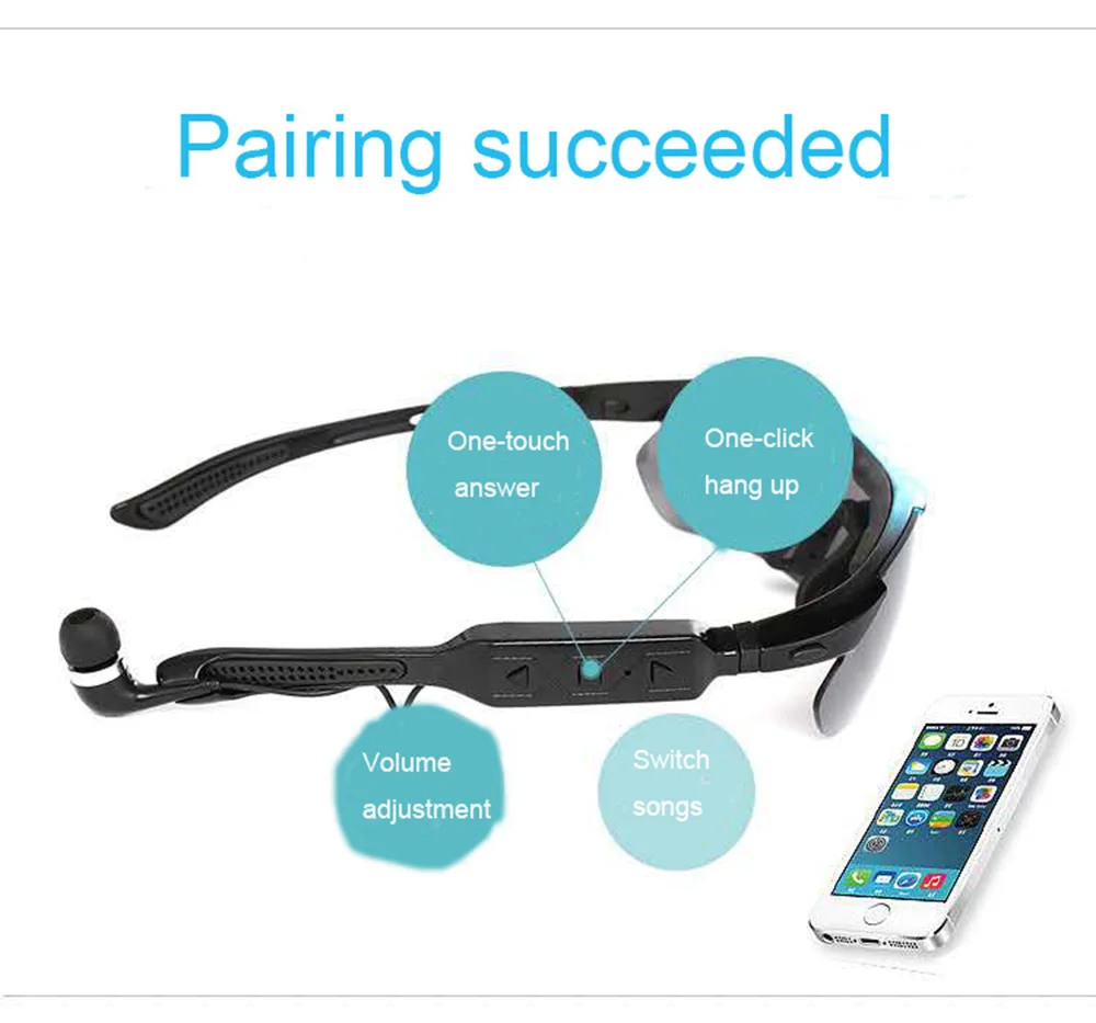 저렴한 블루투스 안경 스테레오 블루투스 4.1 스마트 안경 헤드폰 스포츠 안경 선글라스 야외 스포츠 승마 안경