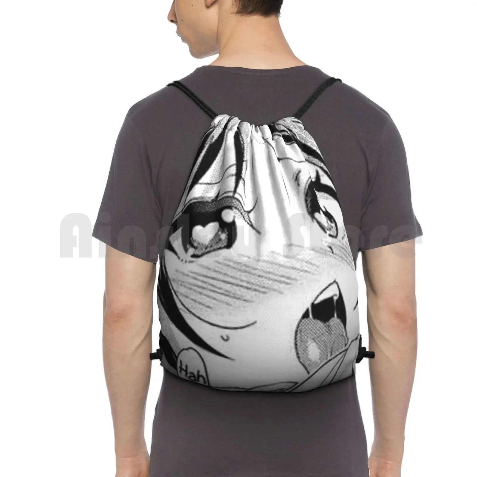 

Hentai Backpack Drawstring Bag Riding Climbing Gym Bag Anime Hentai