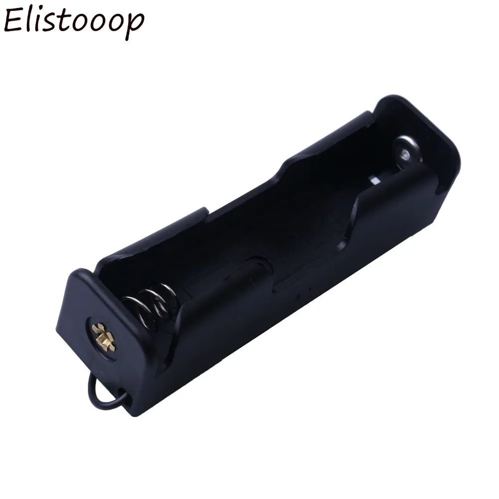 Пластиковый Чехол для аккумулятора 18650 контейнер хранения с проводными выводами