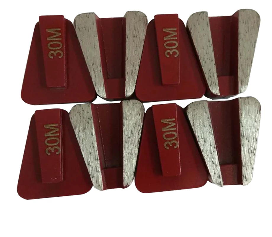 

Scanmaskin Floor Grinding Block Diamond Concrete Grinding Shoes For Terrazzo Floor Marble Granite 12PCS Free shipping