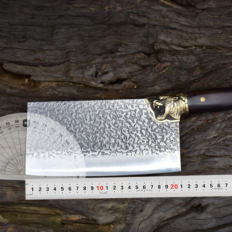 Кухонный нож Longquan ручной работы из кованой нержавеющей стали для измельчения