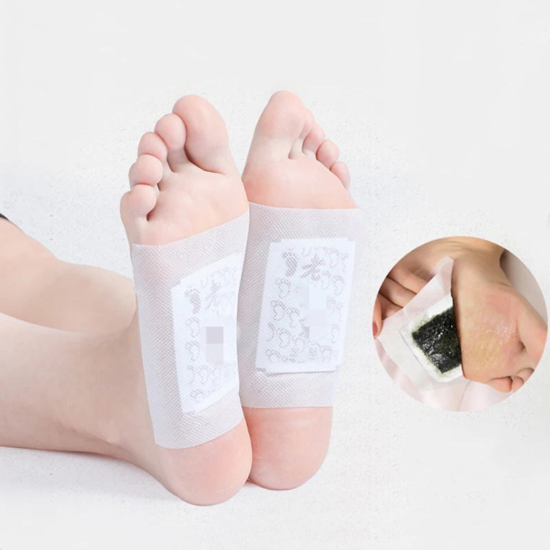 Пластыри на стопы наборы для потеря веса детоксикация подушечки похудения