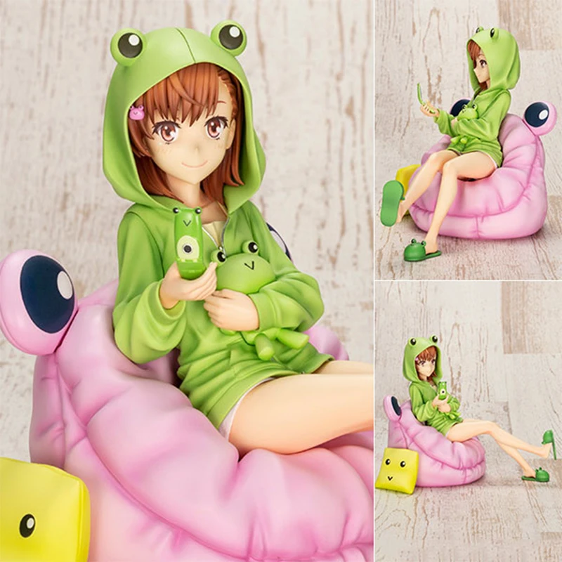 

14cm Mikoto Misaka Anime Figure Toaru Kagaku No Railgun Action Figure A Certain Scientific Railgun Misaka Mikoto Figurine Model