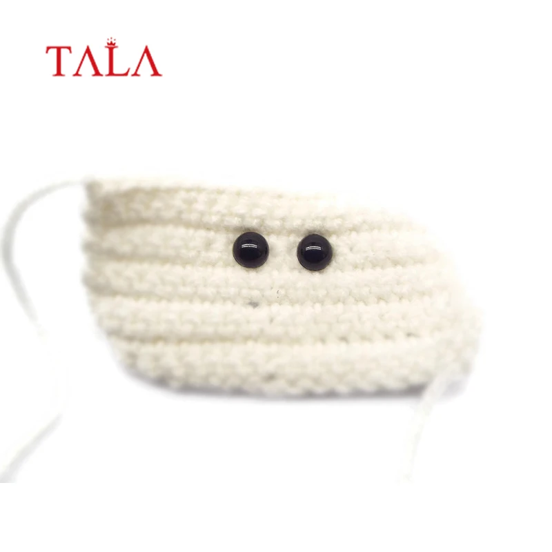 Аксессуары для кукол 7 мм пластиковое ремесло набивное животное черные глаза