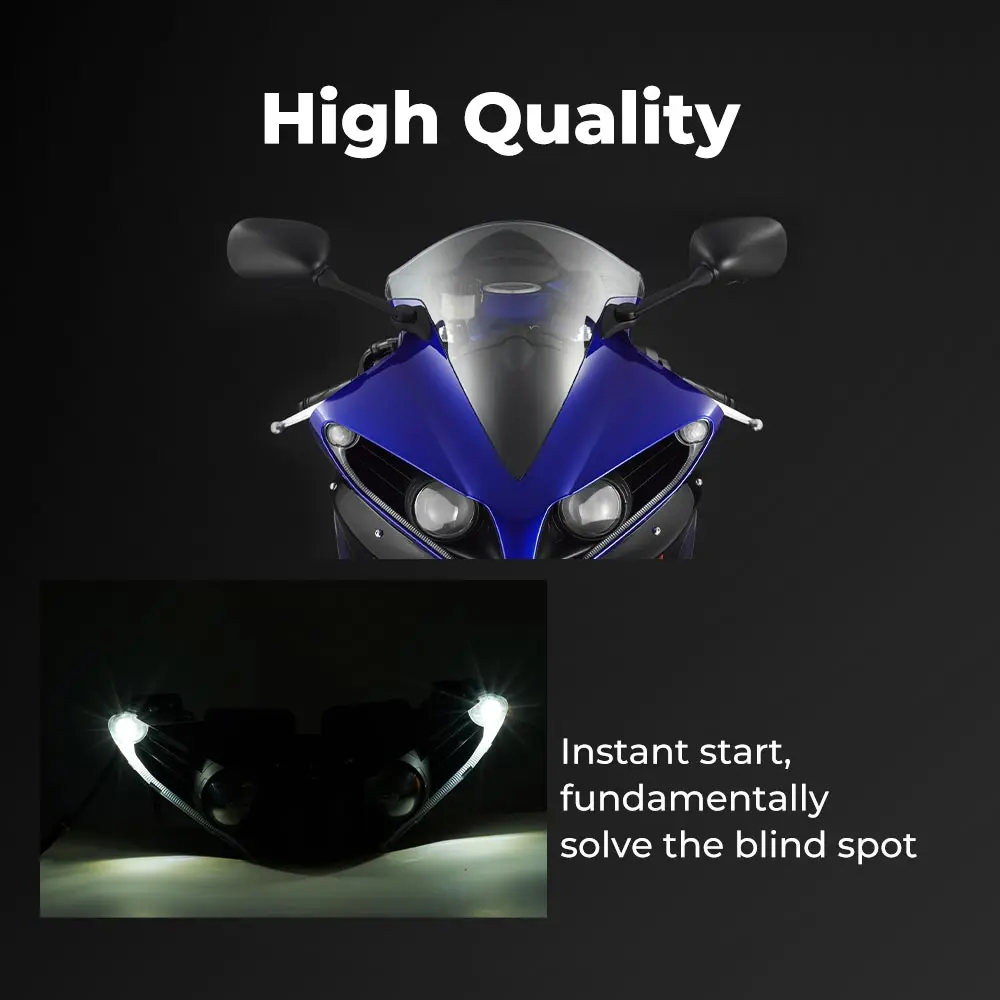 KEMiMOTO для Yamaha YZF R1 2012 2013 2014 передняя фара корпус передней фары Новые