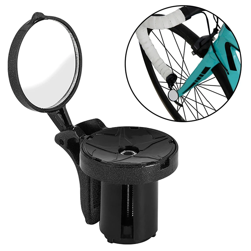 

1pc 360 degree Bicycle Mirror Mini Rear View Mirror for Road Bike Safety Side Handlebar Mirror