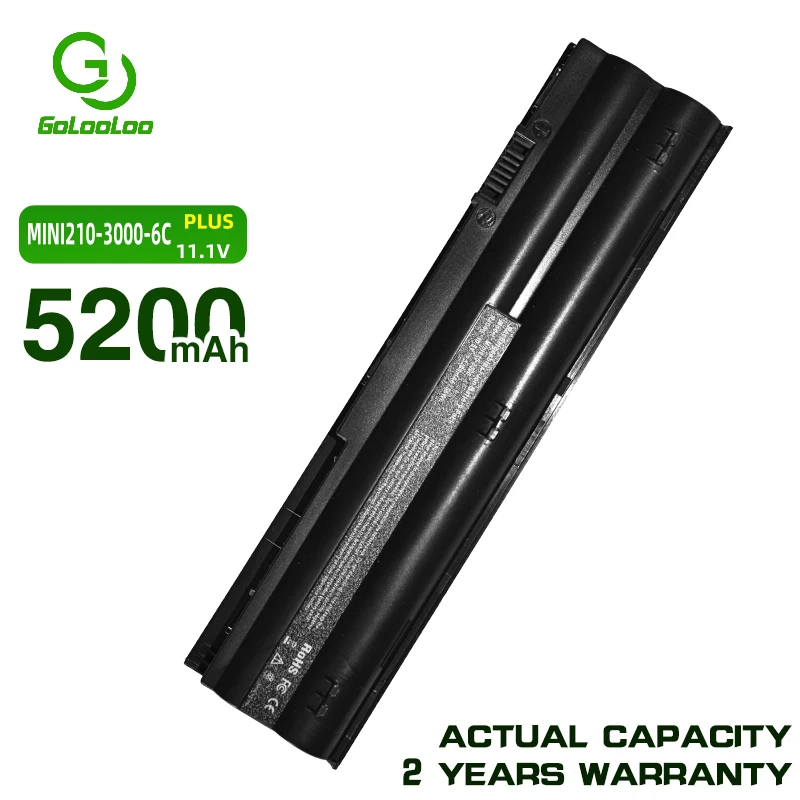 Gololoo 6 ячеек батареи для dell Inspiron Mini 1012 1018 2T6K2 312 0966 0967 854TJ 3K4T8 8PY7N CMP3D G9PX2 NJ644 T96F2|battery for
