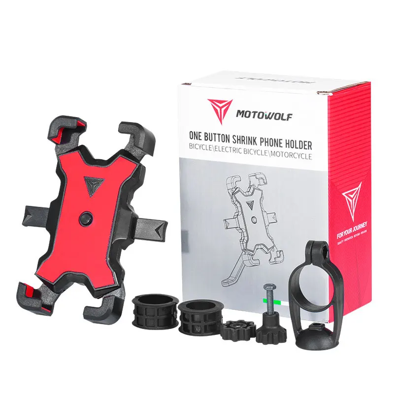 Bicycle Phone Holder Motorcycle USB Charger Mount Stand Bike Handlebar Mirror Cellphone Clip Charging Bracket Clamp Support